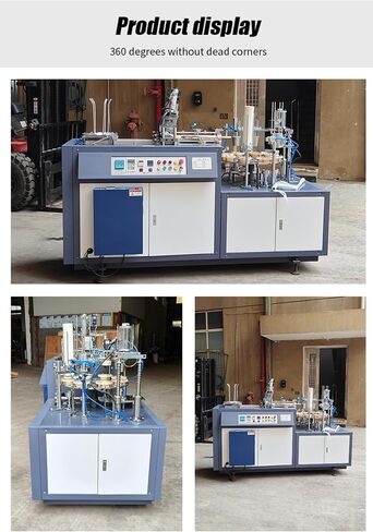 Paper Cup Maker Machine for Small Business, Fully Automatic High Speed Disposable Paper Cup Making Machine in Kuwait