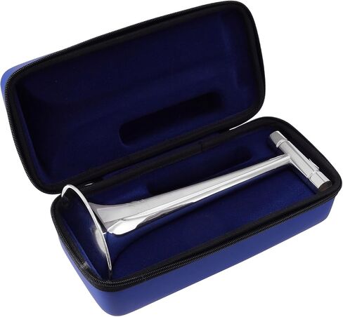 Kazoo Master USA Professional Metal Kazoo, Silver with Blue Carrying Case in Kuwait