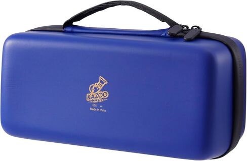 Kazoo Master USA Professional Metal Kazoo, Silver with Blue Carrying Case in Kuwait