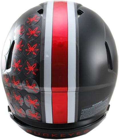 Riddell Ohio State Buckeyes NCAA Revolution Speed Football Helmet (Matte Black) in Kuwait