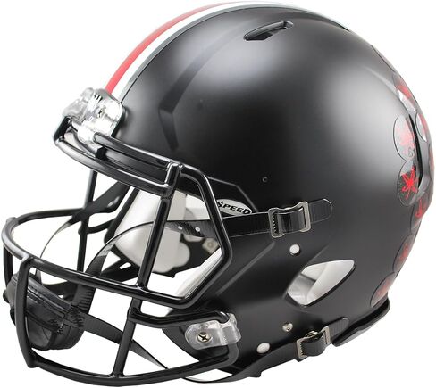 Riddell Ohio State Buckeyes NCAA Revolution Speed Football Helmet (Matte Black) in Kuwait