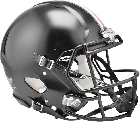 Riddell Ohio State Buckeyes NCAA Revolution Speed Football Helmet (Matte Black) in Kuwait