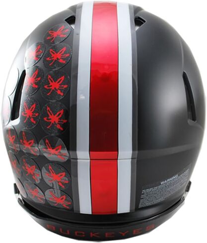 Riddell Ohio State Buckeyes NCAA Revolution Speed Football Helmet (Matte Black) in Kuwait