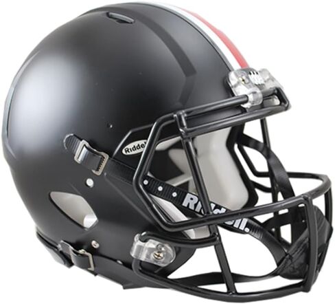 Riddell Ohio State Buckeyes NCAA Revolution Speed Football Helmet (Matte Black) in Kuwait