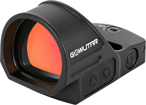GOWUTAR GP-7 Large Window Red Dot Sight - 6 MOA RMR Footprint Red Dot Optic - Shake Awake Open Reflex Sights in Kuwait