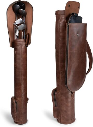 Littlefield & Co., Sunday Golf Club Bag, Small Golf Bag for a Few Clubs, Lightweight Basic Carry Bags, Practice & Travel Cart for Men & Women, Driving Range Carrier Accessories in Kuwait