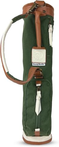 The Little Coast Toddler Golf Bag – Water-Resistant Nylon Golfing Bag - Sturdy Sports Gear w/Adjustable Padded Shoulder Strap & 2 Accessory Pockets - Lightweight Golf Backpack for Kids Ages 2-6 in Kuwait