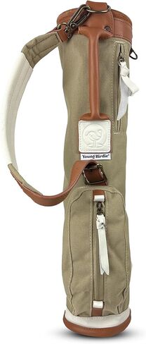 The Little Coast Toddler Golf Bag – Water-Resistant Nylon Golfing Bag - Sturdy Sports Gear w/Adjustable Padded Shoulder Strap & 2 Accessory Pockets - Lightweight Golf Backpack for Kids Ages 2-6 in Kuwait