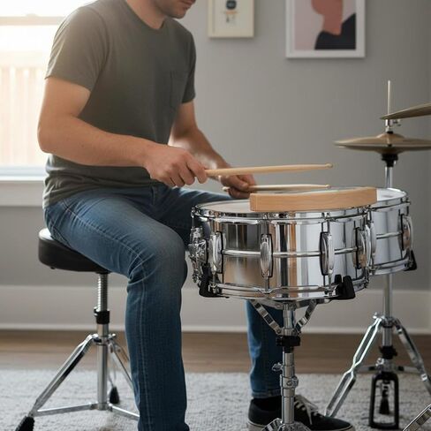 Snare Drum rims Click Snare Side Block Heavy-Duty rims Strike Mount for Live Performance in Kuwait