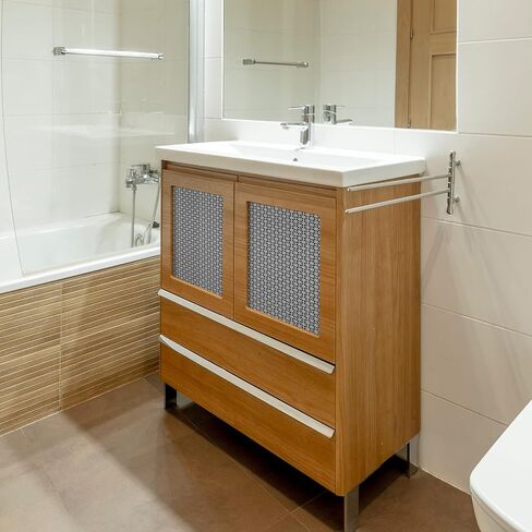 قطعتان من صفائح الألومنيوم المزخرفة بنمط جاك الاتحاد المعدني مقاس 12 × 24 بوصة، لوحات معدنية مثقوبة بسمك 0.02 بوصة، ألواح زخرفية سميكة من صفائح الألومنيوم الشبكية المثقبة للأماكن الداخلية والخارجية in Kuwait