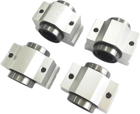 4PCS Bearing SC8VUU SC10VUU SC10V SC12VUU SC13VUU SCV16 SC20VUU Linear Pillow Block DIY for 10mm Slide(SC20VUU 20mm) in Kuwait