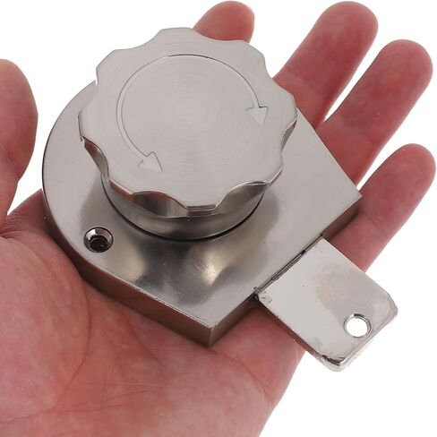 Didiseaon Public Restroom Door Lock Latch Zinc Alloy with Privacy Indicator Bathroom Lock Bolt Compact and Secure for Commercial Toilet Partitions for Bathroom Doors in Kuwait