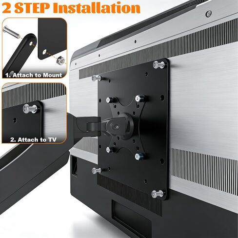 Universal VESA Mount Adapter Plate Bracket, Adapter for TV from 23" - 42" Size, VESA-Compatible Devices for TVs, Monitors, & Displays in Kuwait