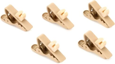 LIZ Headworn Microphone Cable Clip - Tan (5-pack) in Saudi Arabia