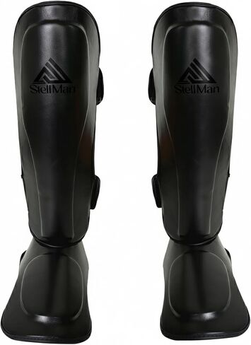 MMA Shin Guards for Men & Women | Lightweight Kickboxing Shin Pads with Foot Protection | Muay Thai, Sparring, Martial Arts & MMA Training Gear in Kuwait