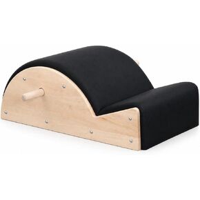 predolo Wooden Pilates Spine PU Leather Pilates Spine Stepped Design Wood Handle Exerciser in Saudi Arabia