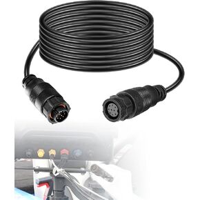 000-00099-006 Extension Cable 9-Pin 10ft for Lowrance Simrad B&G, Replacement for 3005.6907 10Ex-blk, Fits StructureScan LSS-1 LSS-2, Active Imaging 3-in-1, TotalScan, xSonic HDI Transducers in Kuwait