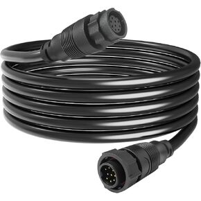 3005.6907 كابل تمديد محول 9 سنون 10 قدم | متوافق مع Lowrance LSS-1/LSS-2، بديل لجزء Lowrance 000-00099-006 in Kuwait