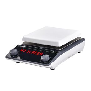 Magnetic Stirrer 5.9 inch Digital Hot Plate Magnetic Stir Plate LCD Max 5L Max Temp.300℃ 100-1600RPM Ceramic Coated Magnetic Mixer with Stir Bar&Temp Probe Sensor,Support Stand Included in Saudi Arabia