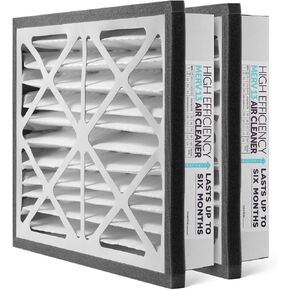 مرشحات منظف الهواء Zephyr 20x20x3 VGF Merv 13 مطوية لشبكات الهواء المنزلية بالكامل. صندوق من 2 in Kuwait