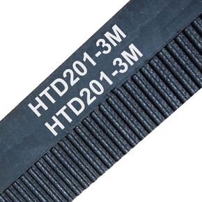 HTD3M 201 6 Timing Belt Teeth 67 Width 6mm 8mm 10mm 12mm Length 201mm Rubber Closed-Loop Belt 201-3M HTD 3M Pulley CNC Machine (Size : Width 8mm) in Kuwait