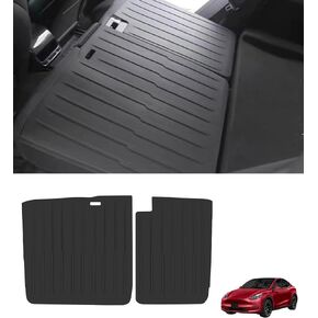 PM Auto Set of 3 TPE Trunk Mat - Rear Storage Mat - Cargo Liner for 2021-2023 Tesla Model 3 Except Highland, Essential Tesla Accessories for Model 3 in Kuwait