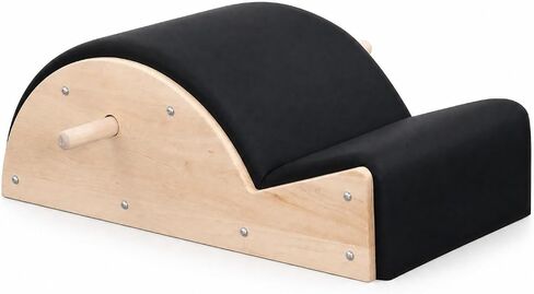 predolo Wooden Pilates Spine PU Leather Pilates Spine Stepped Design Wood Handle Exerciser in Saudi Arabia