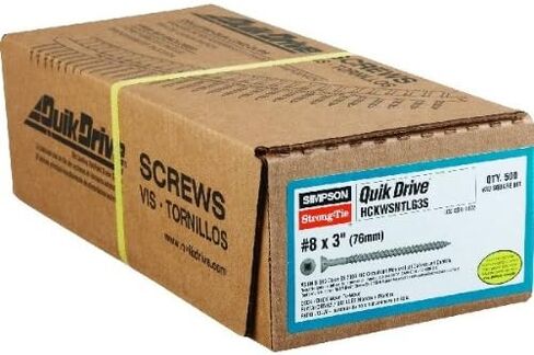 مسامير سطح السفينة QuikDrive WSNTLG3S #8 × 3 بوصة in Kuwait