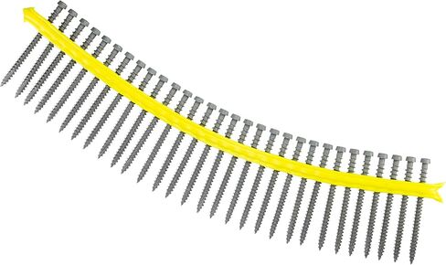 Simpson Strong-Tie QuikDrive DCU234SGR #10 x 2-3/4" برغي سطح مركب DCU مرتب، براغي من الصلب الكربوني للتثبيت في تطبيقات التزيين، رمادي (كرتون 1000) in Kuwait