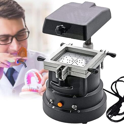 Dental Press,Vacuum Forming Thermoforming Laboratory Equipment with 2 Hard Films,No Steel Balls Required in Saudi Arabia