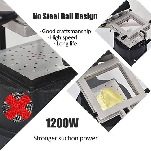 Dental Press,Vacuum Forming Thermoforming Laboratory Equipment with 2 Hard Films,No Steel Balls Required in Saudi Arabia