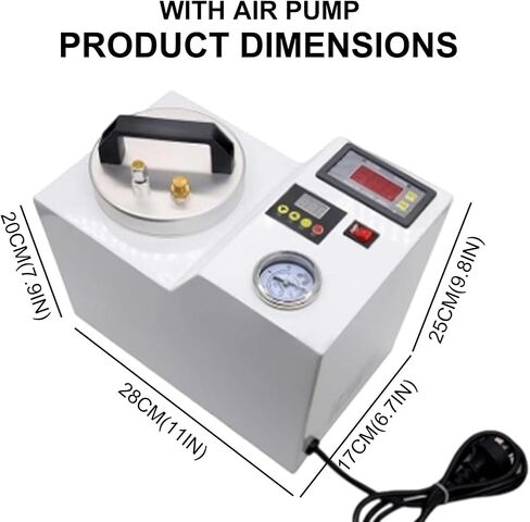 Automatic Digital Pressure Polymerizer Polymerization Machine, Portable Instant Planting Repair Pressure Pot Polymerization,for Dental Lab in Kuwait
