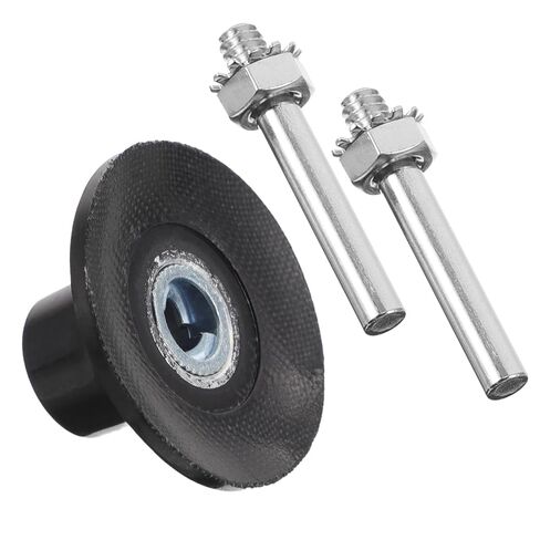 Wool Polishing Wheel Holder with 1/4in Thread Size, Gentle Contact and Wear-Resistant Buffing Disc for Glass and Metal Polishing Machines in Kuwait