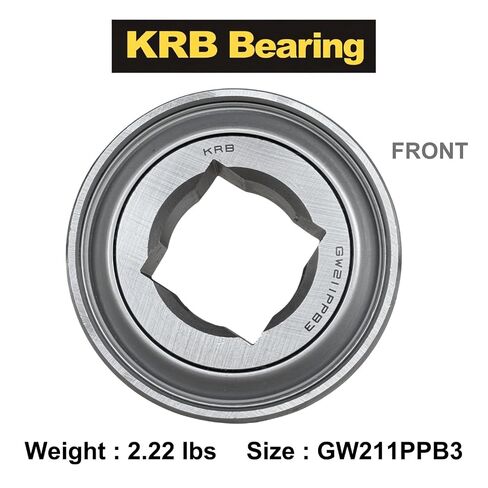 GW211PPB3 1-1/2 بوصة مربع لمحمل مشط القرص AG DS211TTR3 G10906 T51610 كروية OD 3.9370 عرض 1.312 بوصة محمل مشط قرص المزرعة مع ختم على كلا الجانبين محمل كروي القرص in Kuwait