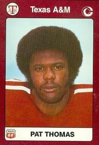 Autograph Warehouse Pat Thomas Football Card (Texas A&M) 1991 Collegiate Collection No.61 in Kuwait
