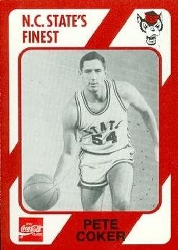 Autograph Warehouse Pete Coker Basketball Card (N.C. North Carolina State) 1989 Collegiate Collection No.70 in Kuwait