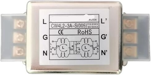 CW4L2-3A/6A/10A/20A/30A-S-005 محطة أحادية الطور 220 فولت مرشح طاقة مؤازر مزدوج المرحلة AC(CW4L2-20A -S -005 طرفية) in Kuwait