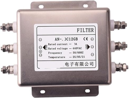 380V/440V/50A Three-Phase Power Filter AN-50C12GB/ET-50C12G30B(AN-60C12GB 60A) in Kuwait