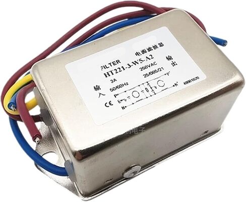 فلتر طاقة أحادي الطور 220 فولت HT221-6-W5-A2 3A 6A HT121-6-W5-D3 HT120(HT121-6-W5-D3 6A) in Kuwait