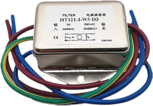 فلتر طاقة أحادي الطور 220 فولت HT221-6-W5-A2 3A 6A HT121-6-W5-D3 HT120(HT121-6-W5-D3 6A) in Kuwait