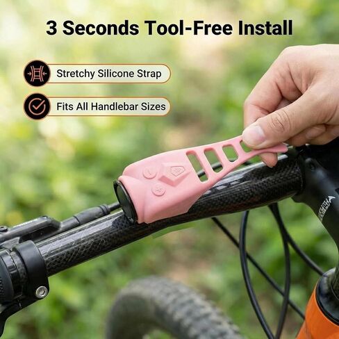 120dB Loud Bike Horn Electric Ebike Bell, Small Battery Operated Universal Mount Horns for Motorcycle Scooter Bicycle, Waterproof, USB C Rechargeable, 4 Funny Sounds & 5 Volume Settings in Kuwait