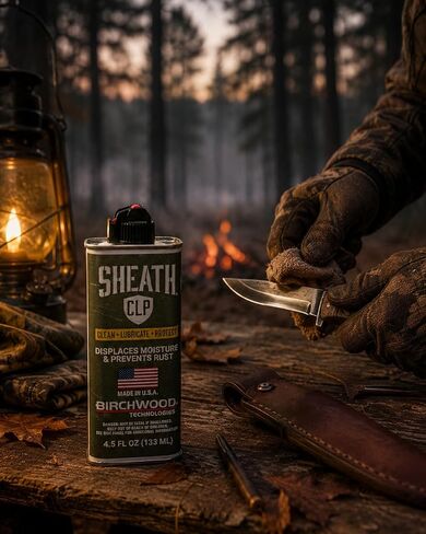 Birchwood Sheath CLP - Multi-Purpose Industrial Metal Protector – Clean • Lubricate • Protect – Advanced Rust Preventative for Machinery, Tools, and Precision Parts - Penetrating Oil in Kuwait