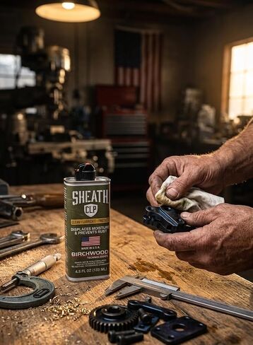 Birchwood Sheath CLP - Multi-Purpose Industrial Metal Protector – Clean • Lubricate • Protect – Advanced Rust Preventative for Machinery, Tools, and Precision Parts - Penetrating Oil in Kuwait