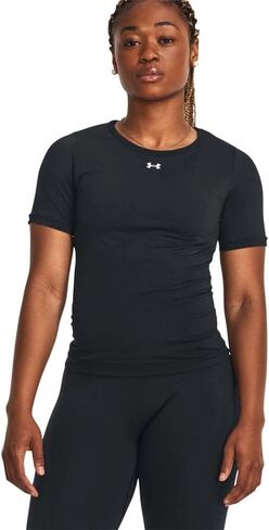 Under Armour 1379149-1-XS Women's UA Train Seamless Short Sleeve Black XS in Saudi Arabia