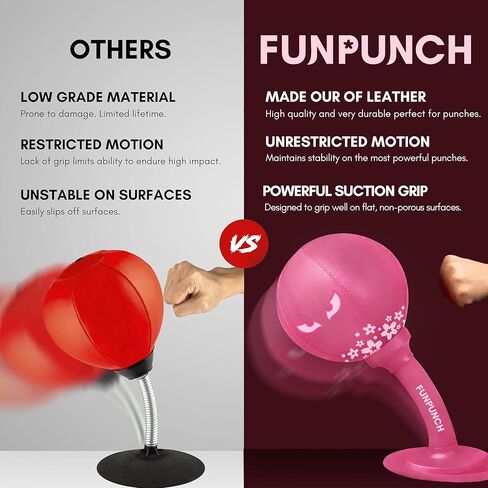 Bundle with Desk Punching Bag for Adults, Boxing Bag for Kids and Kids Punching Bag in Kuwait