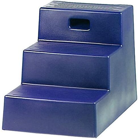 Horsemens Pride 3-Step Mounting Block Blue in Kuwait