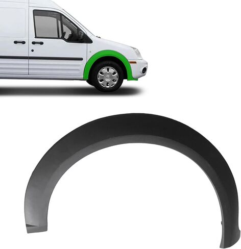 فتحة فتح العجلة الأمامية لوحة العجلة Fender Flare القوس المصبوب الخارجي تناسب Ford Transit Connect XL XL XL 2010 2011 2013 (جانب السائق الأيسر) in Kuwait