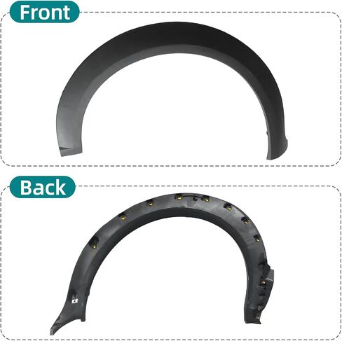 فتحة فتح العجلة الأمامية لوحة العجلة Fender Flare القوس المصبوب الخارجي تناسب Ford Transit Connect XL XL XL 2010 2011 2013 (جانب السائق الأيسر) in Kuwait