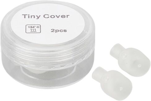 Srliya Tiny Cover for Sandblaster, 134C Heat Resistant, Dust Proof, Includes 2 Covers & 1 Storage Box, Rubber, White in Kuwait