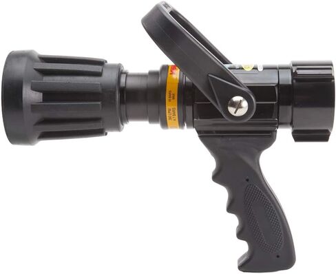 FireHoseDirect Heavy Duty Aluminum 1 1/2 inch pistol grip nozzle with Durable Rubber Bumper (NH) in Kuwait